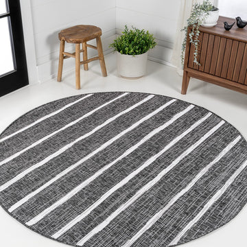Colonia Berber Stripe Indoor/outdoor Area Rug